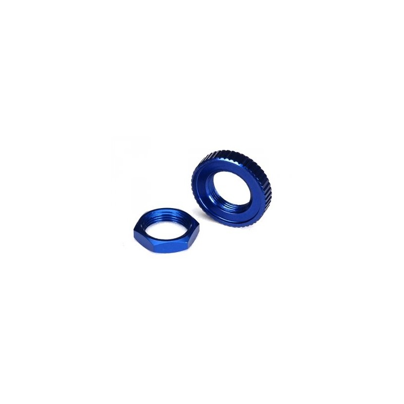 Servo Saver Nuts Alu Blue 4-Tec