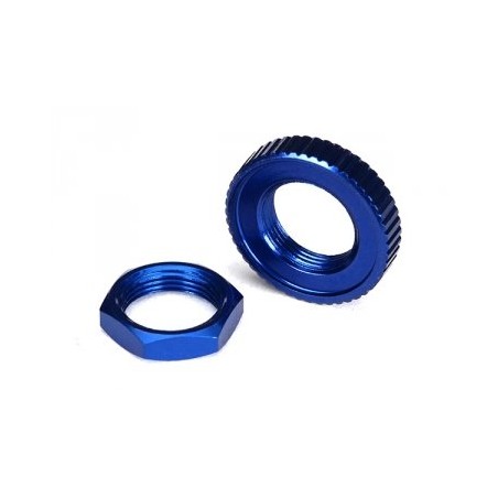 Servo Saver Nuts Alu Blue 4-Tec
