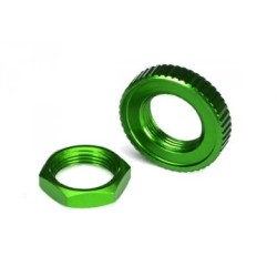 Servo Saver Nut Alu Green 4-Tec