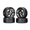 Däck & Fälg Drift 1.9" på Split-Spoke Svart krom (4)