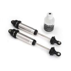 Shocks GTR 139mm Alu Silver (Threaded) (2)