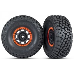 Däck & Fälg Baja KR3/Desert Racer Svart-Orange (2)  UDR