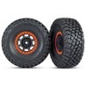 Däck & Fälg Baja KR3/Desert Racer Svart-Orange (2)  UDR