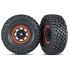 Däck & Fälg Baja KR3/Desert Racer Svart-Orange (2)  UDR