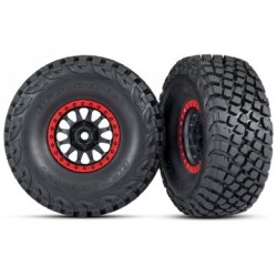 Däck & Fälg Baja KR3/Method Race Svart-Röd (2)  UDR