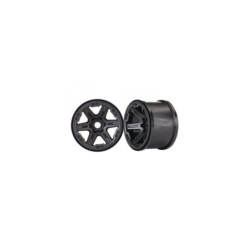 Wheels Carbide 3.8" Black (2)