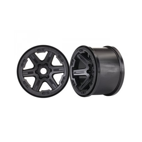 Wheels Carbide 3.8" Black (2)