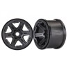 Wheels Carbide 3.8" Black (2)