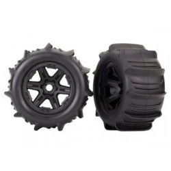 Däck & Fälg Paddel/Carbide Svart 3.8" TSM (2)