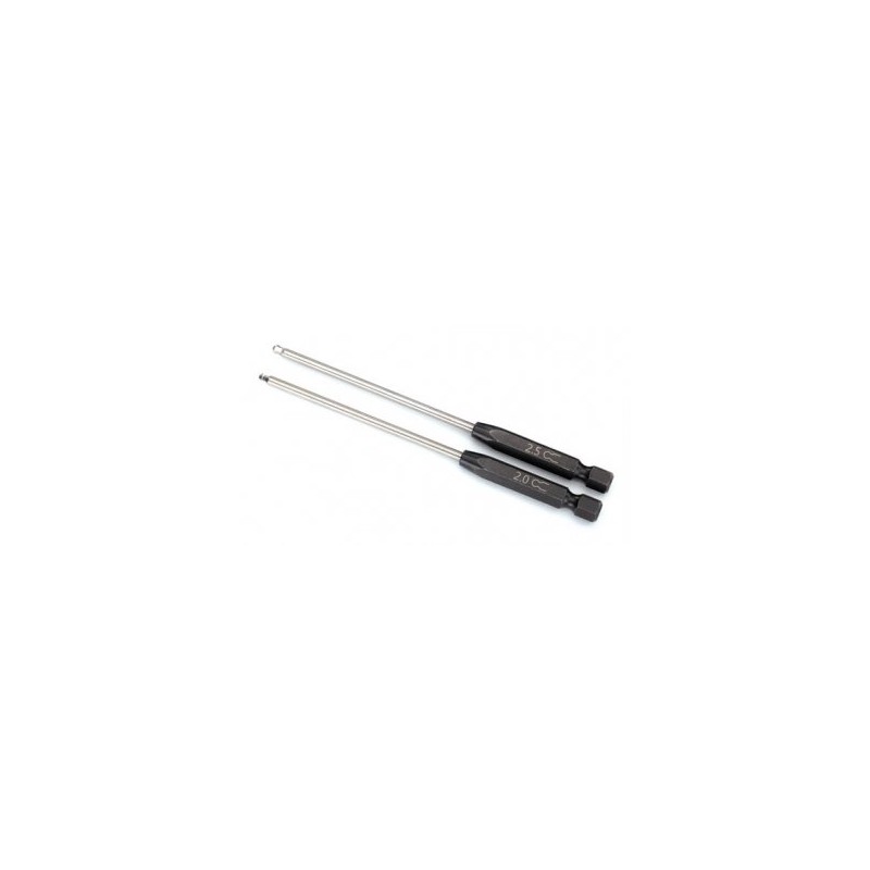 Speed Bit Set Hex Drive Ball-end (2.0/2.5mm)