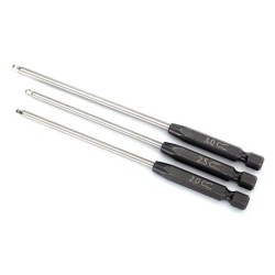 Speed Bit Set Hex Drive Ball-end (2.0/2.5/3.0mm)