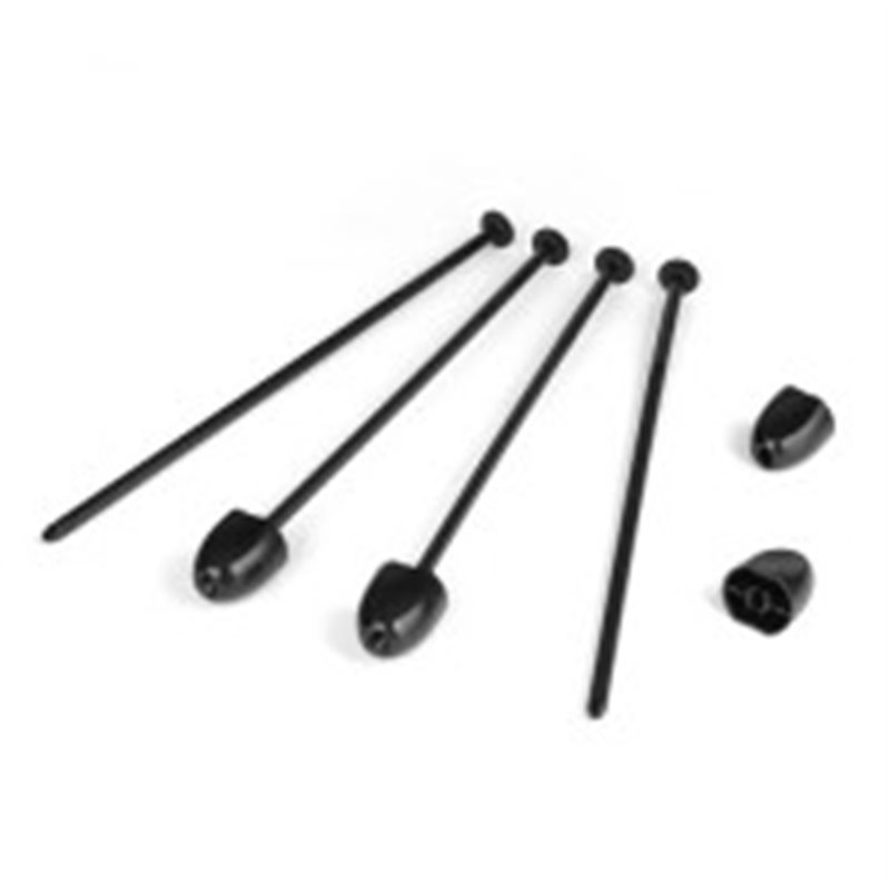 Zip Stix for 1:10 2wd, 4wd and SC wheels Blue, 2pcs