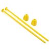 Zip Stix for 1:10 2wd, 4wd and SC wheels Yellow, 2pcs