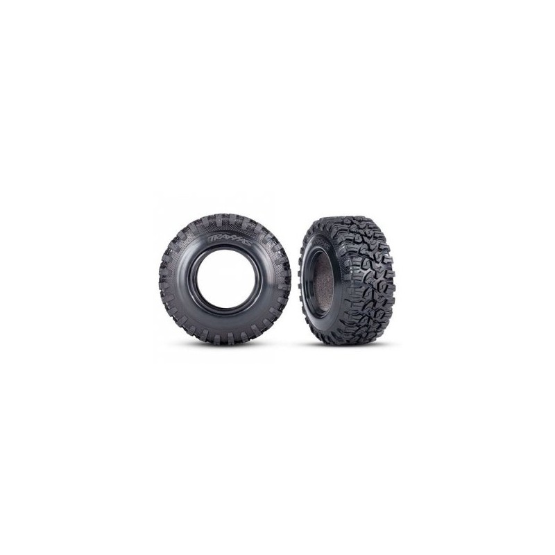 Tires Low Profile 2.2 Crawler with Foams (2)