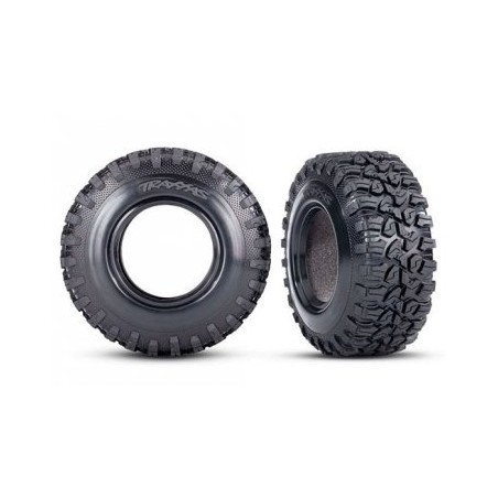 Tires Low Profile 2.2 Crawler with Foams (2)
