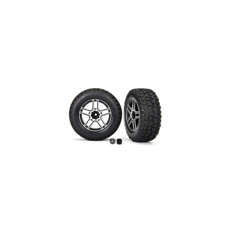 Tires & Wheels 2,6" Crawler Mercedes G500 (Requires Stub Axle #8255A)