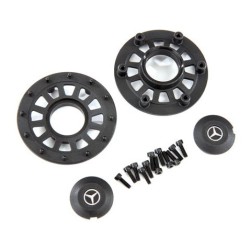 Navkapslar / Beadlock Ringar (2+2) (Kräver Hjulaxel 8255A)