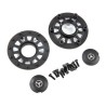 Center Caps / Beadlock RIngs (2+2) (requires #8255A)