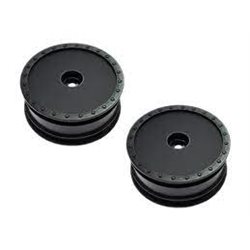 "Borrego" 1:10 Buggy Fälg Kyosho RB5/AE B4 med Hex Fram/Svart