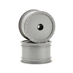 "Borrego" 1:10 Buggy Fälg Kyosho RB5 / ZX-5 / Bak / Silver