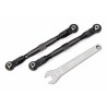 Toe Links Front Adjustable Alu Gray w/ Wrench (2) Maxx, Maxx Slash