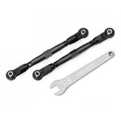 Toe Links Front Adjustable Alu Gray w/ Wrench (2) Maxx, Maxx Slash