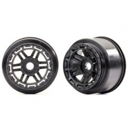 Fälg Svart (17mm) 2,8" (2)