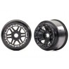 Wheels Black (17mm) 2,8" (2)