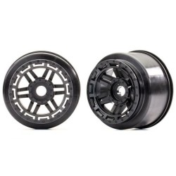 Wheels Black (17mm) 2,8" (2)
