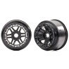 Wheels Black (17mm) 2,8" (2)