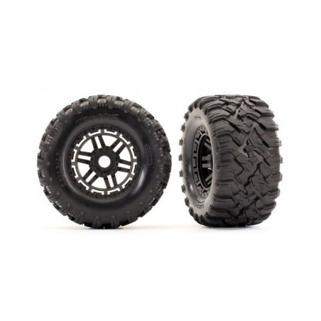 Tires & Wheels Maxx/Black (17mm) 2,8" TSM (2)