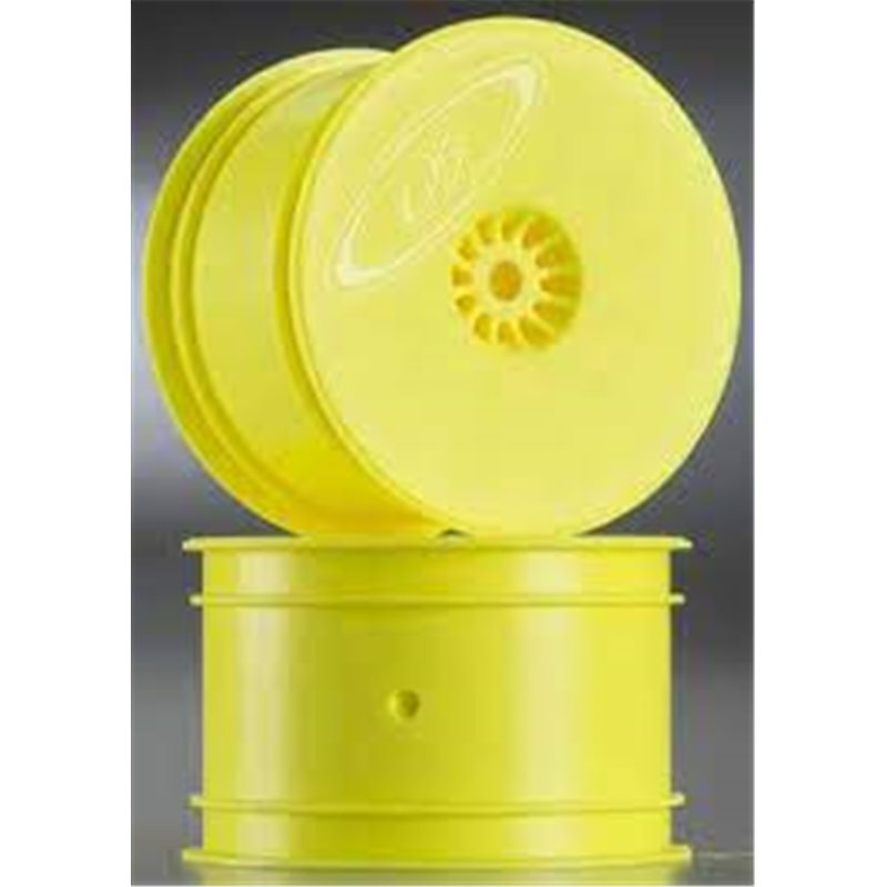 Speedline Buggy Wheels for Durango DEX410 / Xray XB4 / Rear / YELLOW