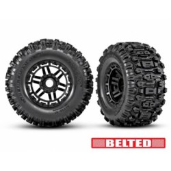 Tires & Wheels Sledgehammer Belted / MAXX 17mm Black 2.8/3.6'' TSM (2)