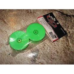 Speedline Buggy Wheels for Durango DEX410 / Xray XB4 / Rear / GREEN