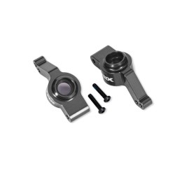 Stub Axle Alu Gray (Pair) Raptor R Ultimate, (Upgrade #9080)