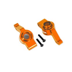 Stub Axle Alu Orange (Pair) Raptor R Ultimate, (Upgrade #9080)