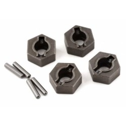 Hjulnav 12mm Stål HD (4) (för Uppgradering 9080, 6mm Axel)