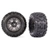Tires & Wheels Sledgehammer/ Charcoal Gray 2.8" 4WD TSM (2)