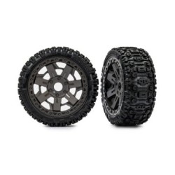 Tires & Wheels Sledgehammer/ Gray 3.0" (2)