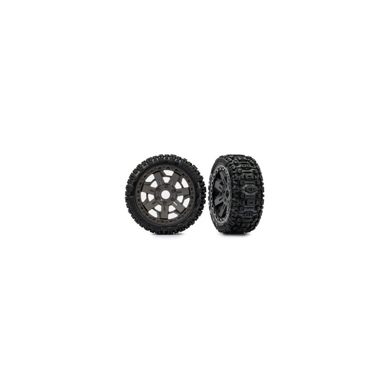 Tires & Wheels Sledgehammer/ Gray 3.0" (2)