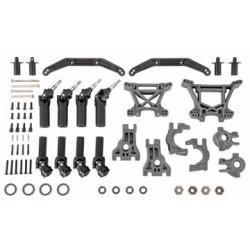 Uppgradering Extreme Heavy Duty Grå Hoss, Rustler, Slash, Raptor R - 4x4
