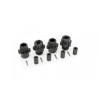 Wheel Hubs 17mm w/ Axle (4) Jato 4x4