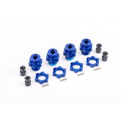 Hjulnav & Mutter 17mm Alu Blå (4) Jato 4x4