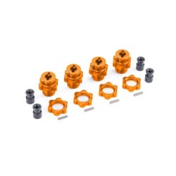 Hjulnav & Mutter 17mm Alu Blå (4) Jato 4x4