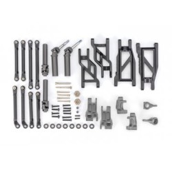Outer Driveline & Suspension EHD Gray Upgrade Kit 2WD Stampede, Rustler, Bigfoot