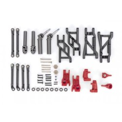 Outer Driveline & Suspension EHD Red Upgrade Kit 2WD Raptor, Slash, Slash Mod