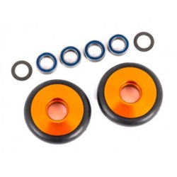 Wheel Set Alu Orange Wheelie Bar  Drag Slash