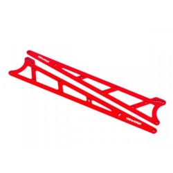 Side Plates Wheelie Bar Alu Red  Drag Slash