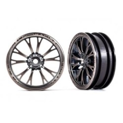 Wheels Front Satin Black Chrome (2)  Drag Slash