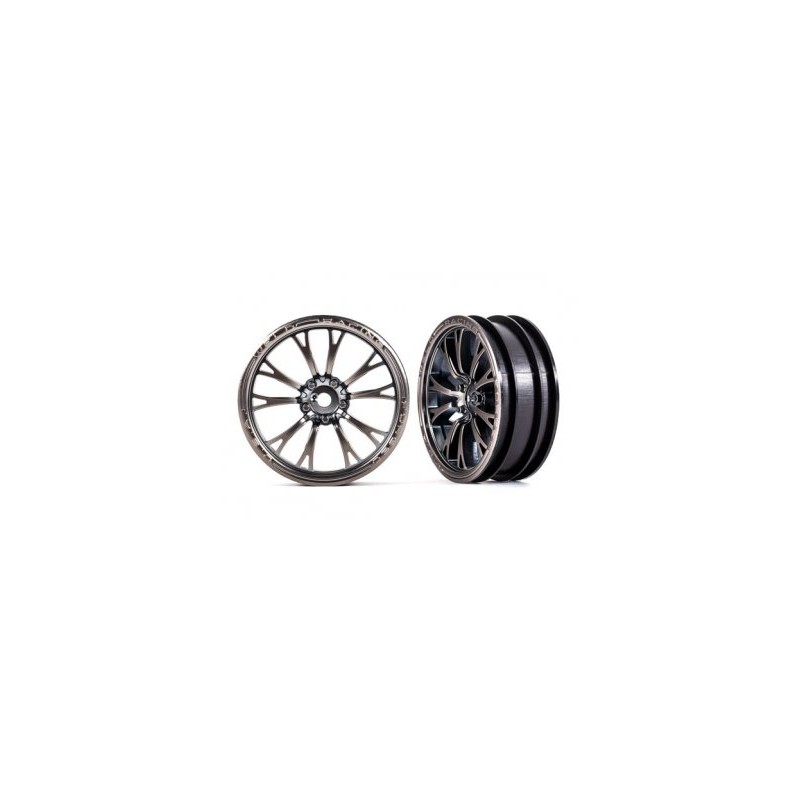 Wheels Front Satin Black Chrome (2)  Drag Slash